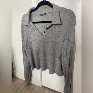 Heather Grey Sweater